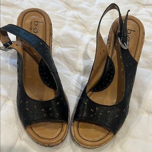 b.o.c. Women's Black Sandals